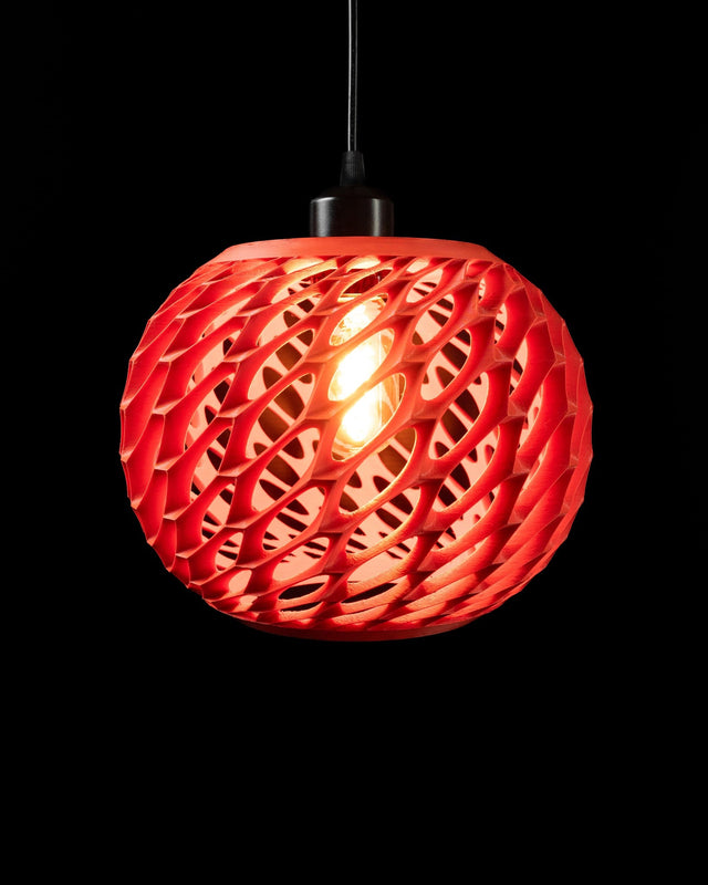 Woven Orb Pendant Light