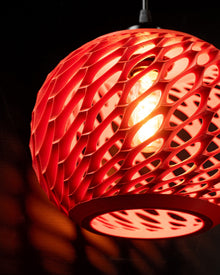Woven Orb Pendant Light