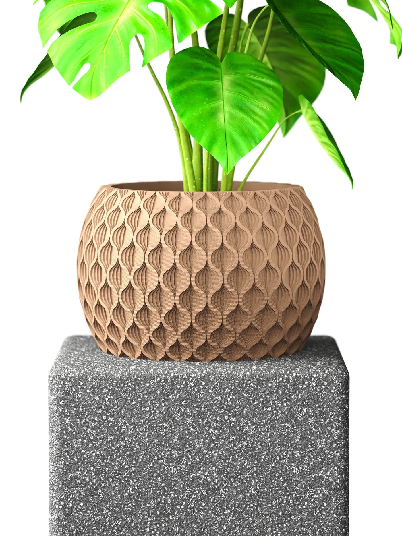 Pinecone Scale Planter