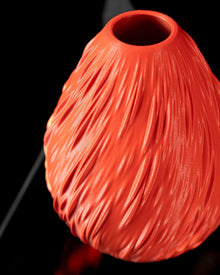 Flame Swirl Vase