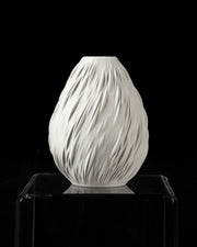 Flame Swirl Vase - 3D printed vase by Valence Objects