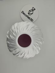 Flame Swirl Vase - 3D printed vase by Valence Objects