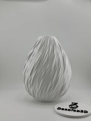 Flame Swirl Vase - 3D printed vase by Valence Objects