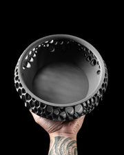 Oval Cell Bowl - 3D printed bowl & tray by Valence Objects