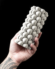 Bubble Stack Vase - 3D printed vase by Valence Objects