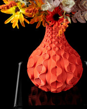 Bubble Bloom Vase - 3D printed vase by Valence Objects