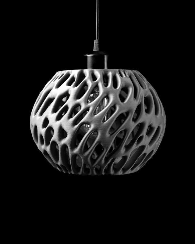 Voronoi Orb Pendant Light