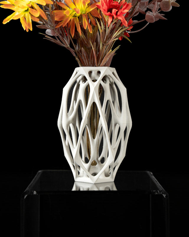 Oval Cage Vase