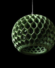 Honeycomb Orb Pendant Light