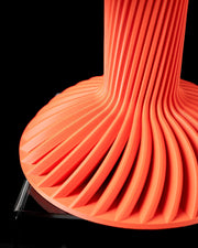Twist Flare Table Lamp - 3D printed table lamp by Valence Objects