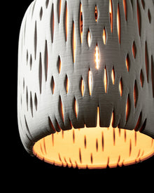 Teardrop Slot Pendant Light