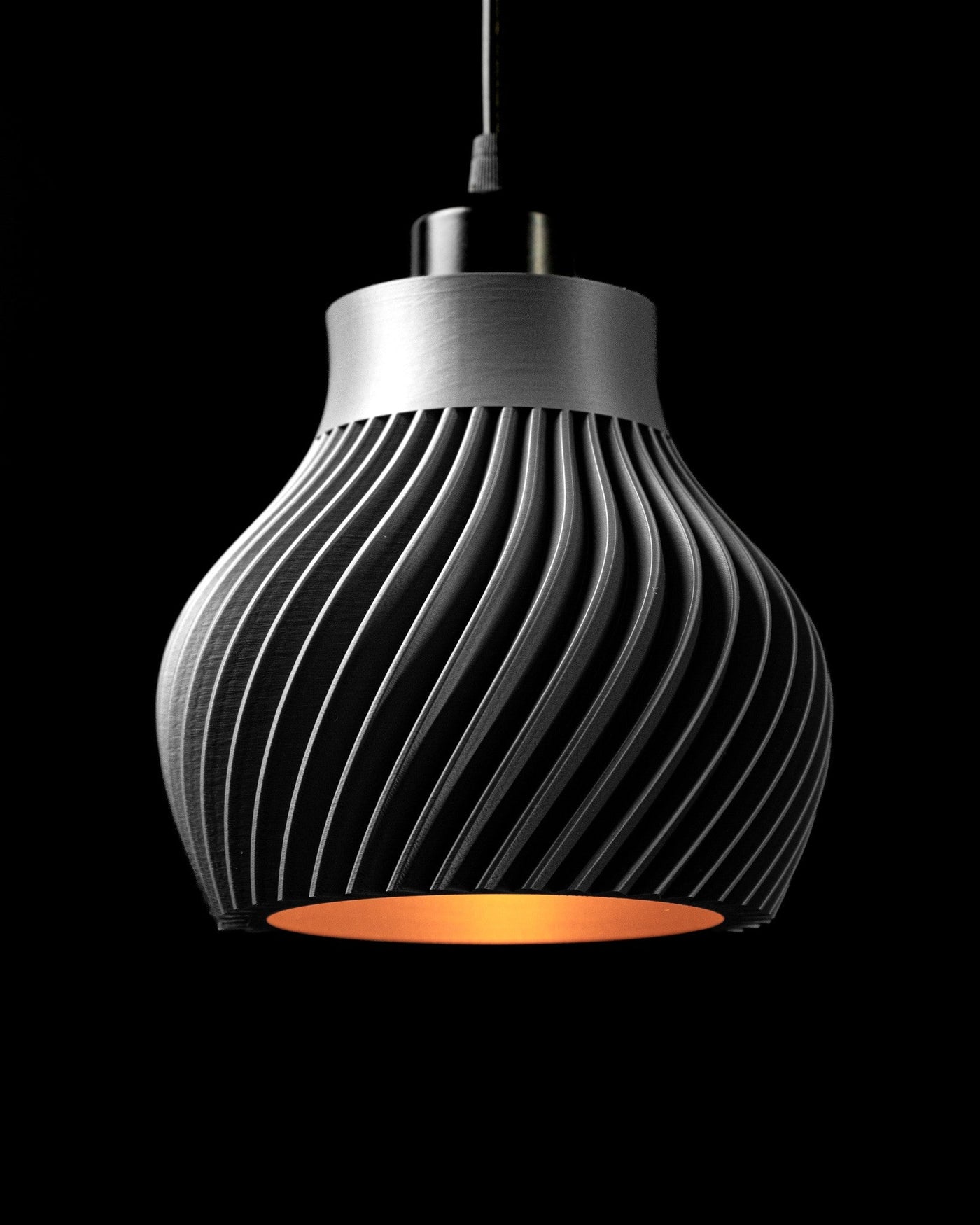 Fine Rib Pendant Light