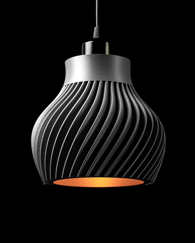 Fine Rib Pendant Light
