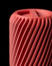Rib Canister - 3D printed storage jar by Valence Objects