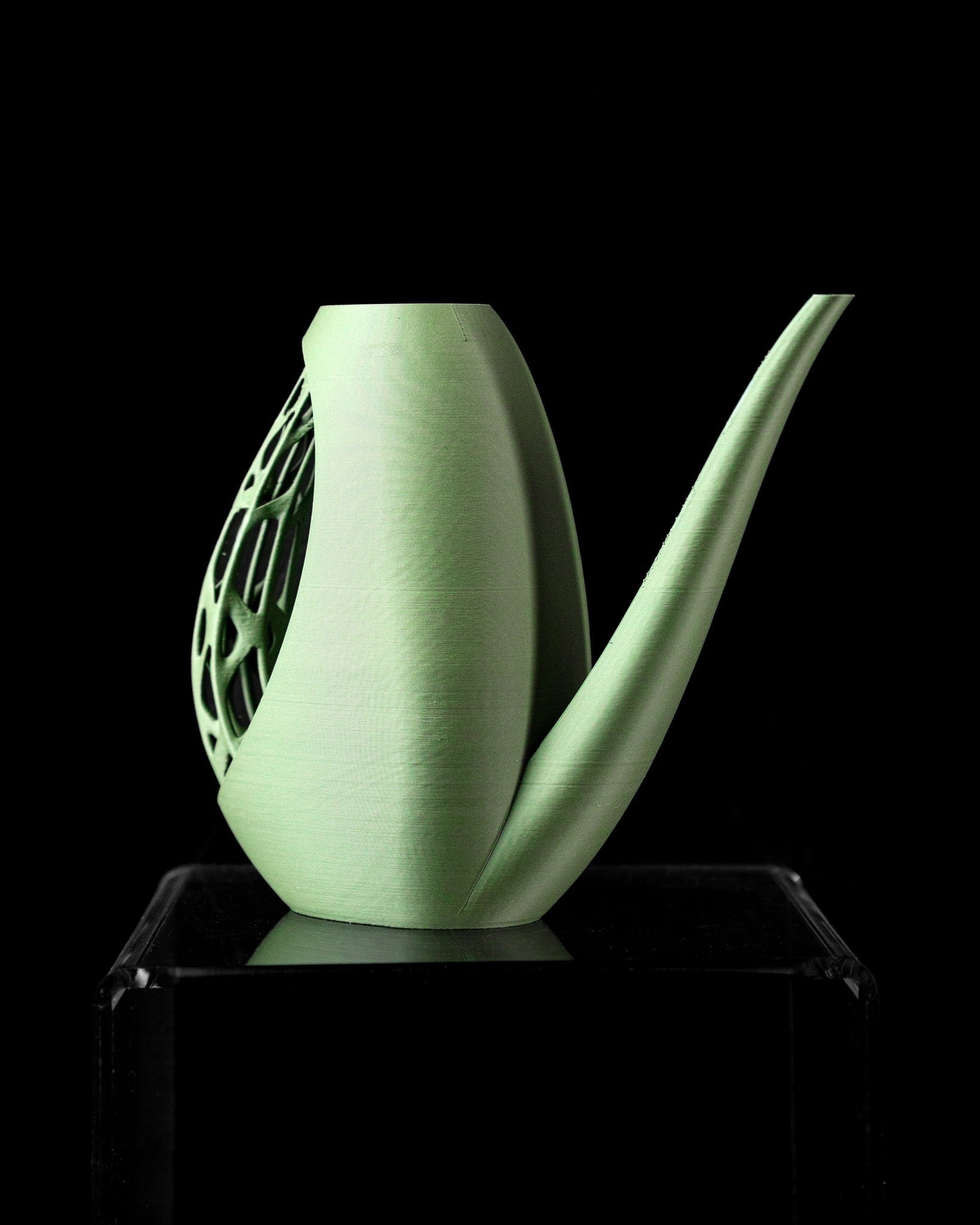 Lattice Watering Can - 3D printed watering can by Valence Objects