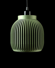 Rib Capsule Pendant Light