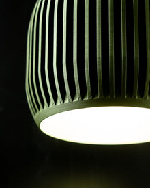 Rib Capsule Pendant Light