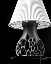 Cell Lattice Table Lamp - 3D printed table lamp by Valence Objects