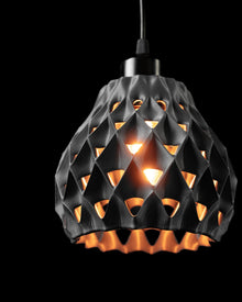Quilt Bell Pendant Light