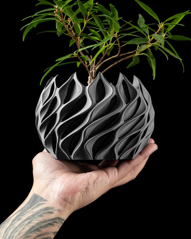 Twisted Flame Planter