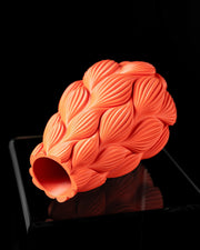 Wave Flow Vase - 3D printed vase by Valence Objects