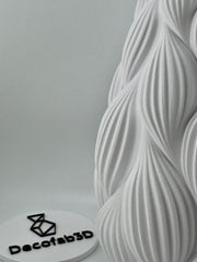 Wave Flow Vase - 3D printed vase by Valence Objects