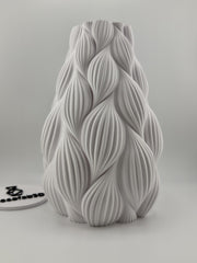Wave Flow Vase - 3D printed vase by Valence Objects