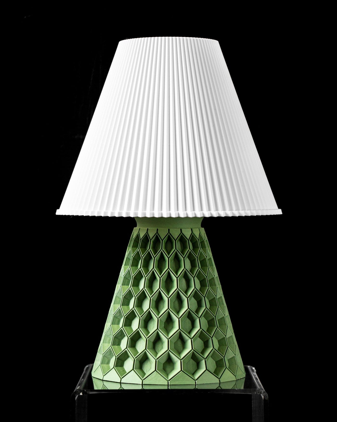Scale Cone Table Lamp