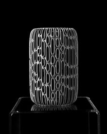 Oval Lattice Vase