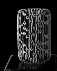 Oval Lattice Vase