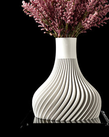 Spiral Fin Vase