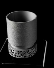 Voronoi Base Planter - 3D printed planter by Valence Objects