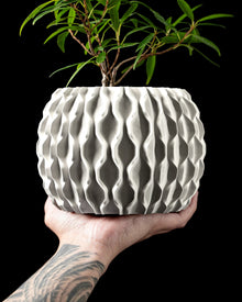 Quilted Wave Planter