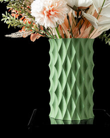 Diamond Quilt Vase
