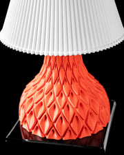 Quilt Cone Table Lamp - 3D printed table lamp by Valence Objects