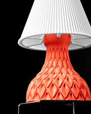Quilt Cone Table Lamp - 3D printed table lamp by Valence Objects