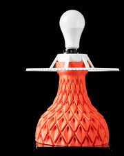 Quilt Cone Table Lamp - 3D printed table lamp by Valence Objects