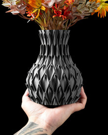 Quilt Bulb Vase