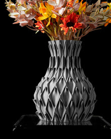 Quilt Bulb Vase