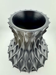 Quilt Bulb Vase - 3D printed vase by Valence Objects