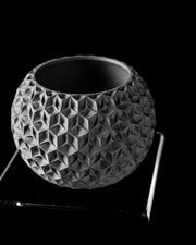 Hex Globe Planter - 3D printed planter by Valence Objects