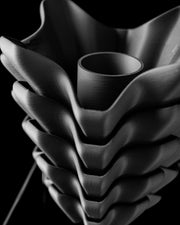 Wing Fold Vase - 3D printed vase by Valence Objects