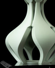 Bulb Dome Table Lamp - 3D printed table lamp by Valence Objects
