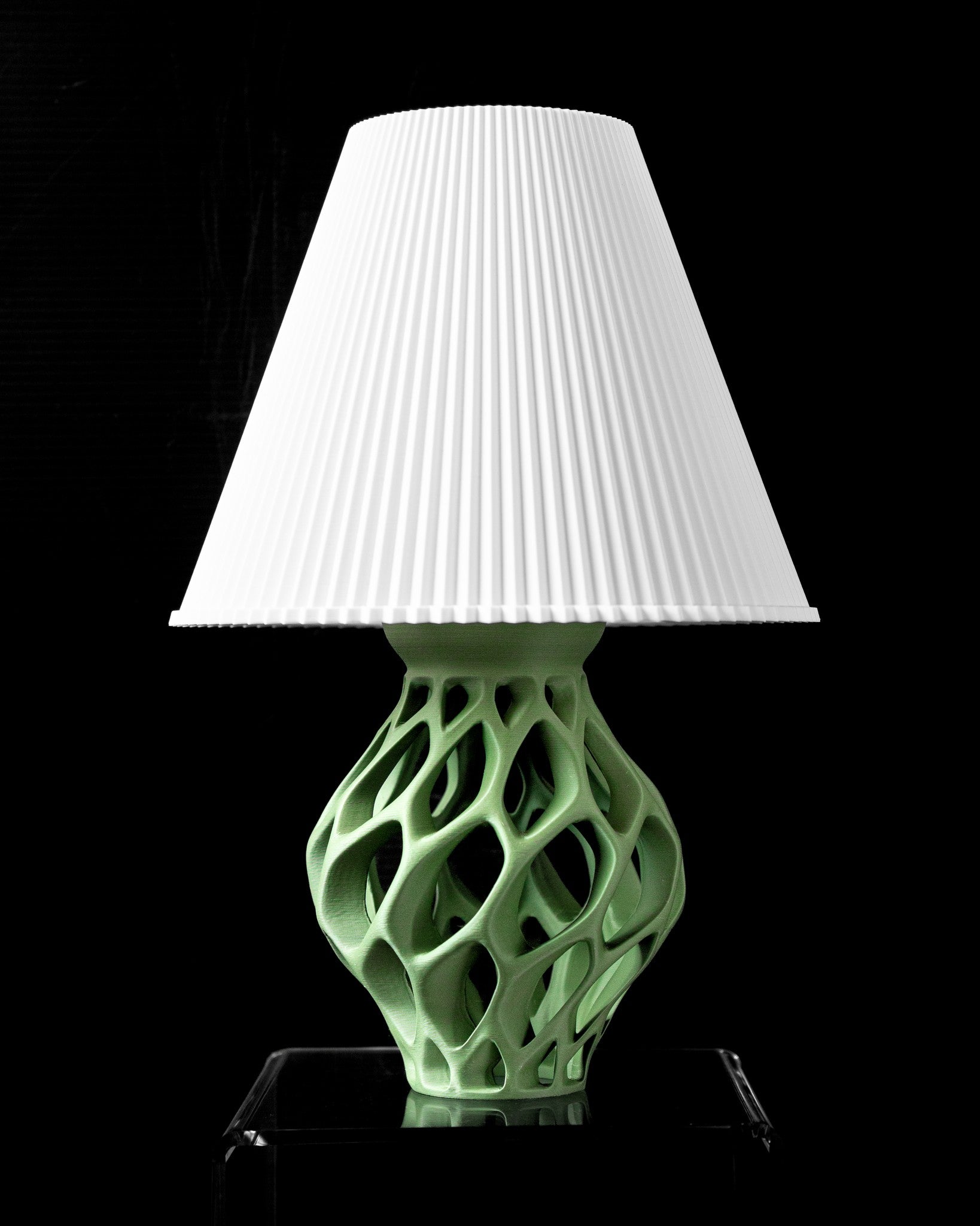 Cell Base Table Lamp - 3D printed table lamp by Valence Objects