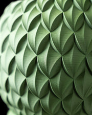 Overlap Scale Planter - 3D printed planter by Valence Objects