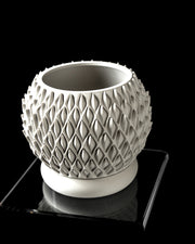 Basket Weave Planter - 3D printed planter by Valence Objects