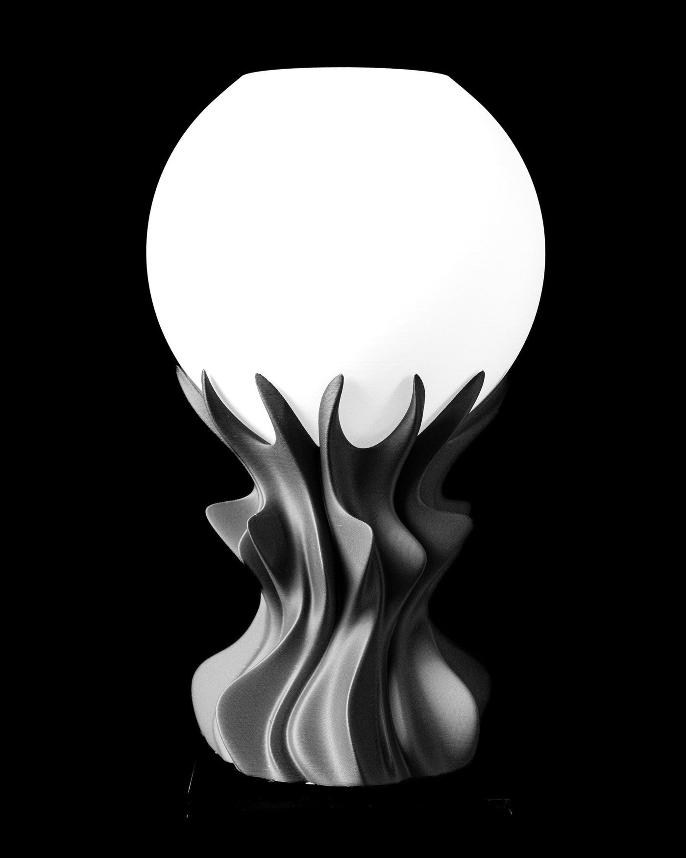 Flame Globe Table Lamp