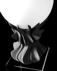 Flame Globe Table Lamp