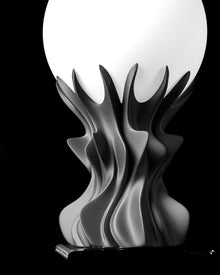 Flame Globe Table Lamp