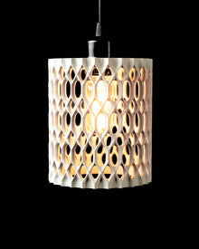 Oval Perf Pendant Light
